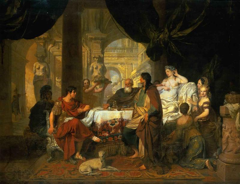 Gerard de Lairesse Cleopatras Banquet France oil painting art